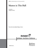 Masters in This Hall Cover Image