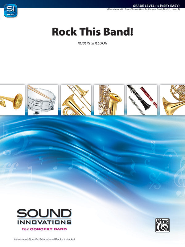 Rock This Band!: 2nd Percussion Sheet Music Preview