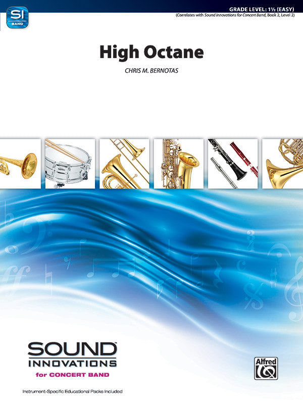 High Octane: 2nd B-flat Clarinet Sheet Music Preview