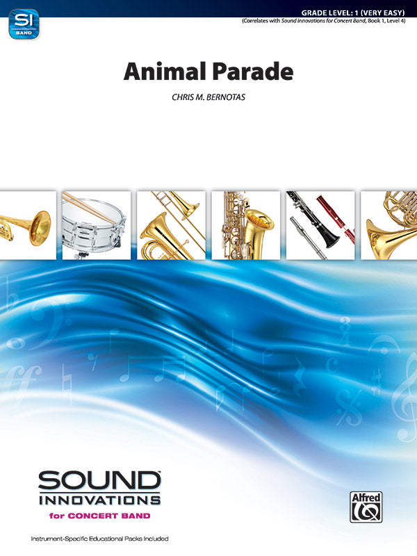 Animal Parade: 1st Trombone Sheet Music Preview