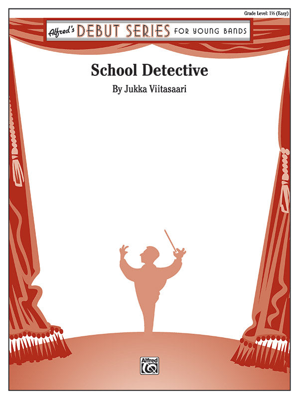 School Detective: E-flat Baritone Saxophone Sheet Music Preview