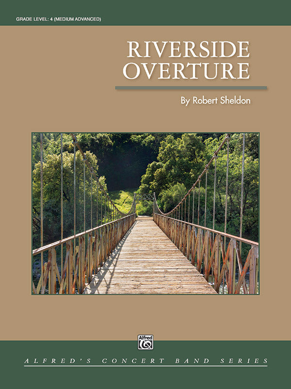 Riverside Overture: B-flat Bass Clarinet Sheet Music Preview