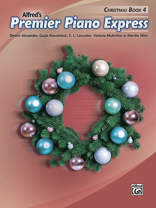 Premier Piano Express, Christmas Book 4 Cover Image