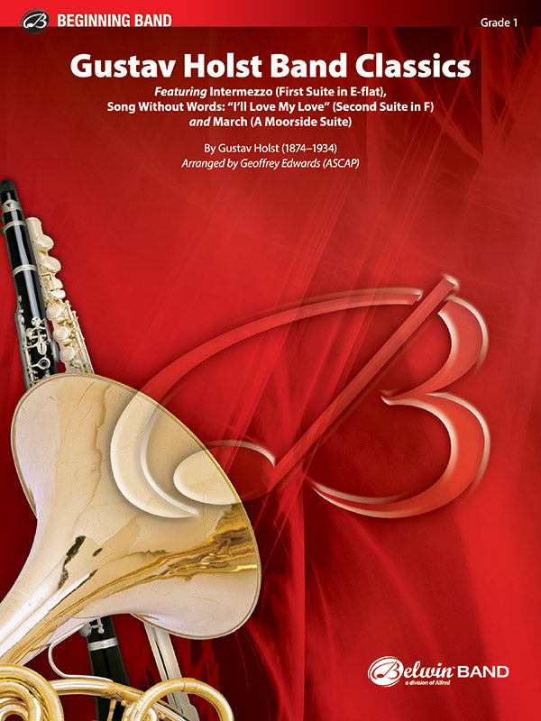 Gustav Holst Band Classics: 1st Trombone Sheet Music Preview