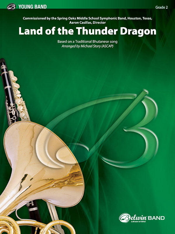 Land of the Thunder Dragon: E-flat Alto Saxophone Sheet Music Preview