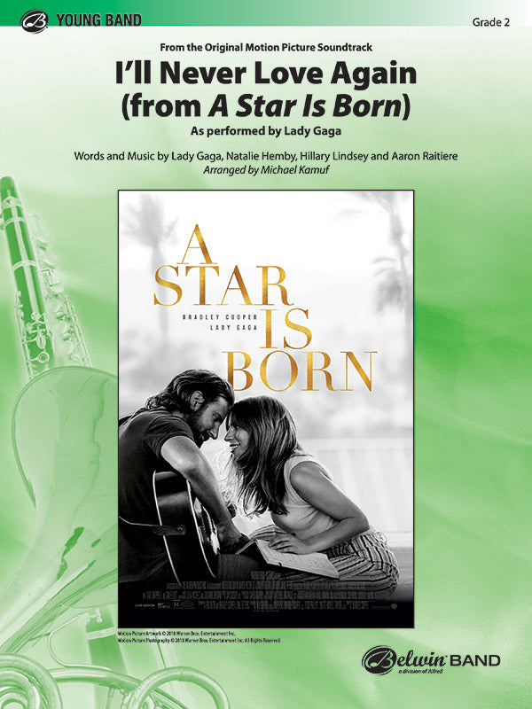 I'll Never Love Again (from <i>A Star Is Born</i>) Cover Image