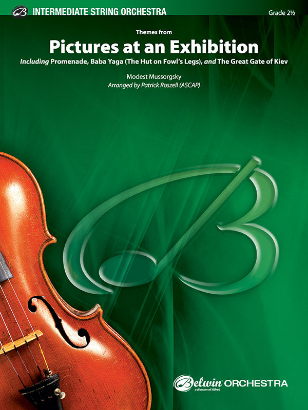 Themes from Pictures at an Exhibition: 3rd Violin (Viola [TC]) Sheet Music Preview