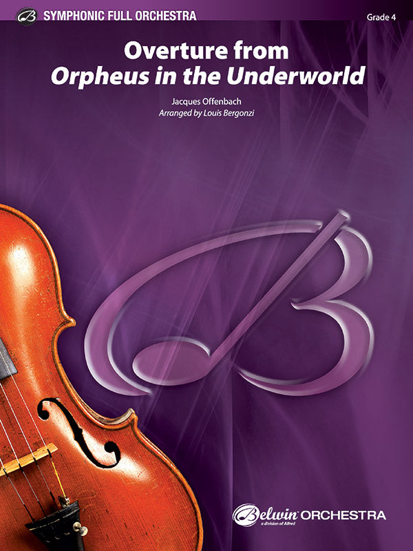 Overture from Orpheus in the Underworld: 2nd Percussion Sheet Music Preview
