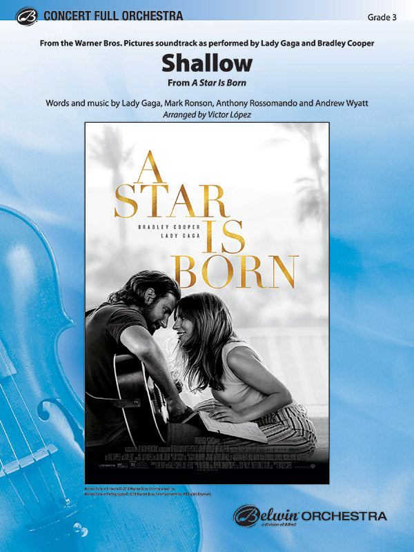 Shallow (from A Star Is Born): 2nd Percussion Sheet Music Preview