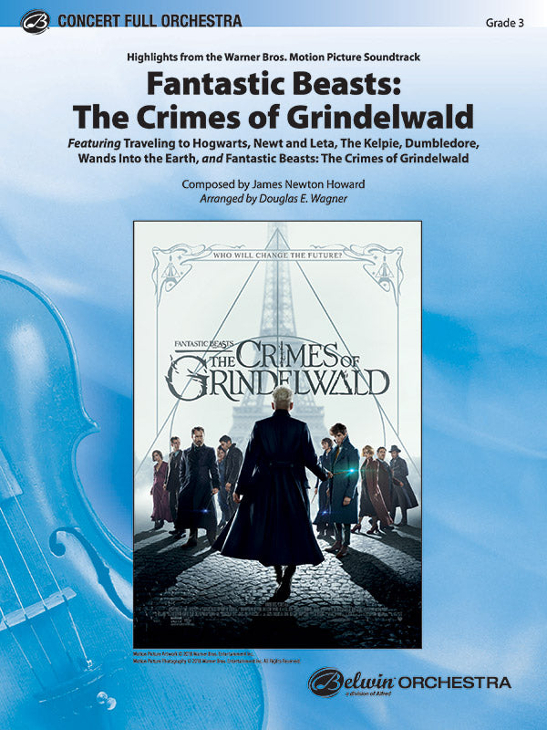 Fantastic Beasts: The Crimes of Grindelwald: 2nd Percussion Sheet Music Preview