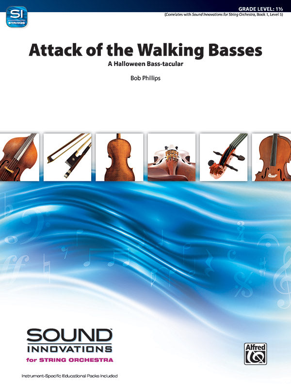 Attack of the Walking Basses: Bass Educational Pack Sheet Music Preview