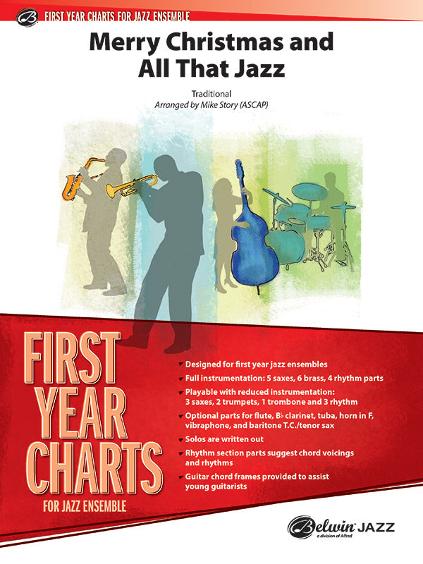 Merry Christmas and All That Jazz: 2nd B-flat Tenor Saxophone Sheet Music Preview