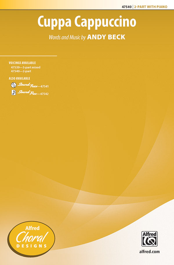 Cuppa Cappuccino Sheet Music Preview