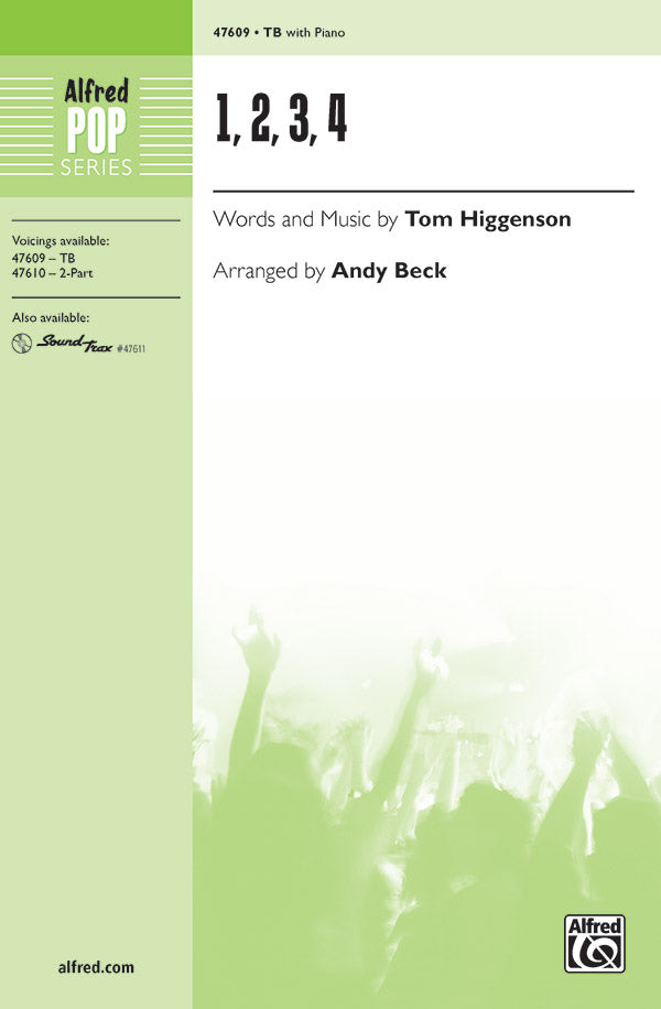 1, 2, 3, 4 Sheet Music Preview