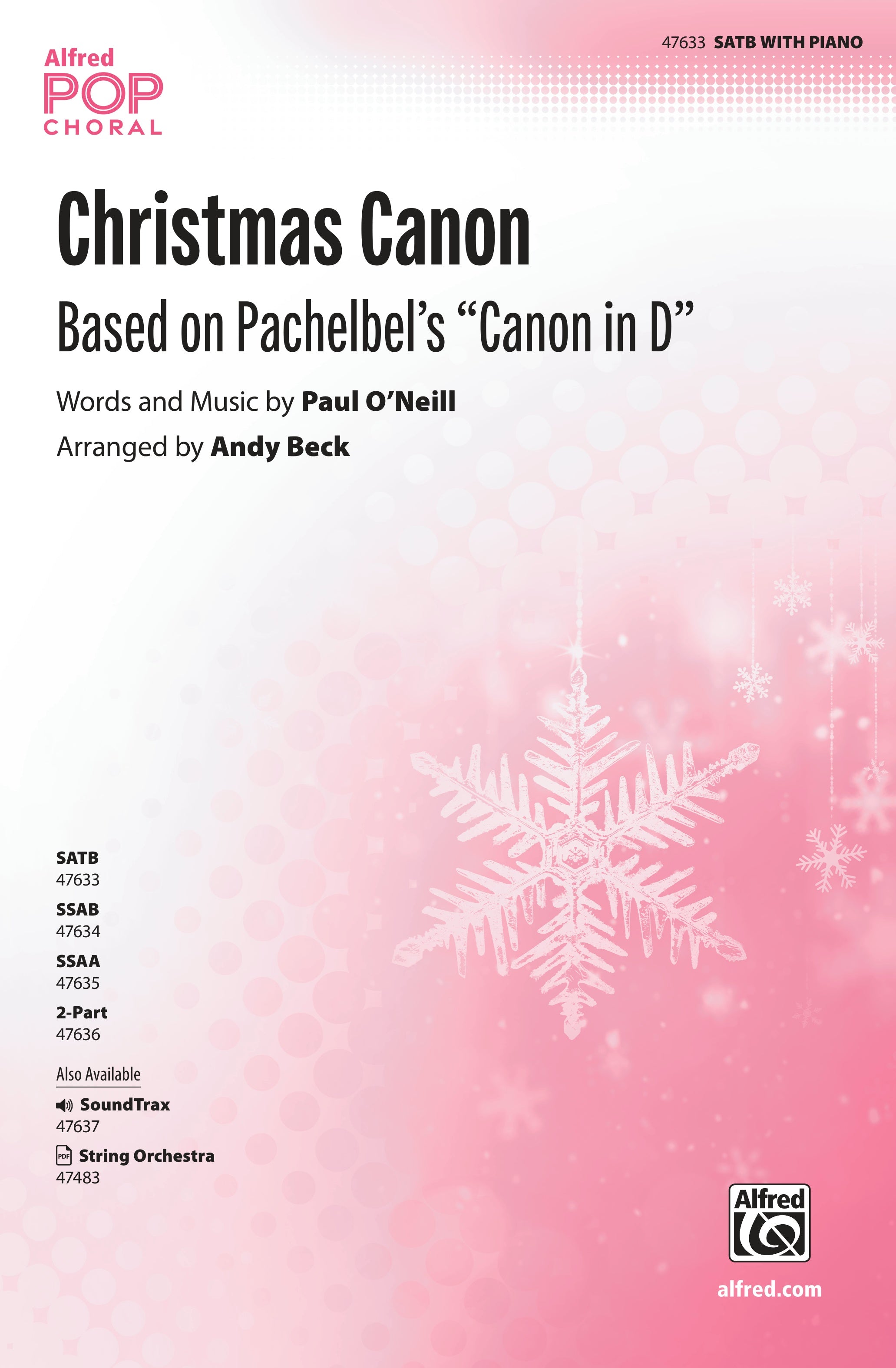 Christmas Canon Sheet Music Preview