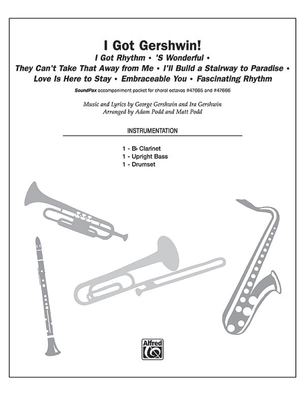 I Got Gershwin!: String Bass Sheet Music Preview