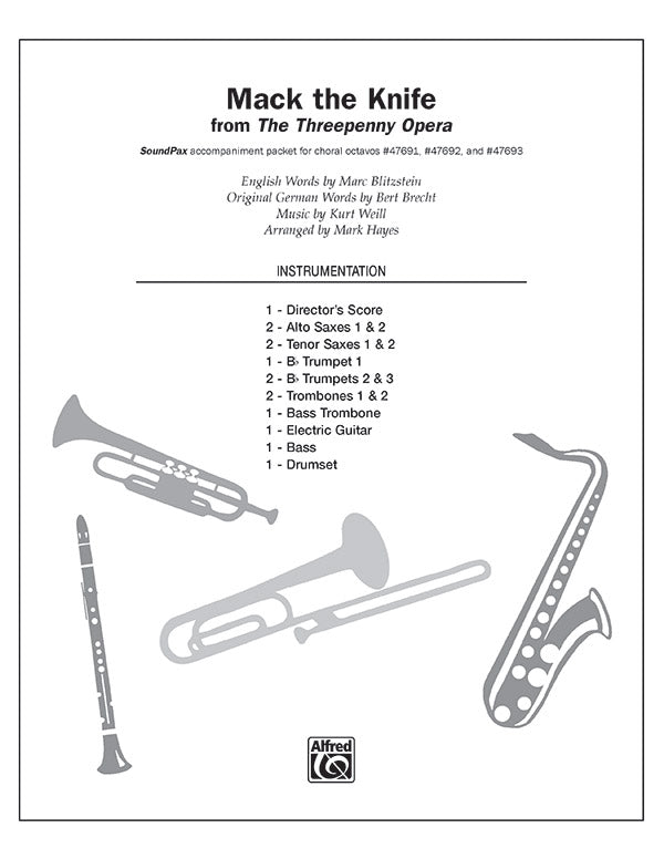 Mack the Knife: 1st & 2nd Trombones Sheet Music Preview