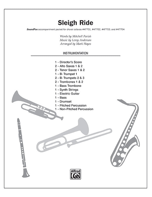 Sleigh Ride: 2nd Percussion Sheet Music Preview