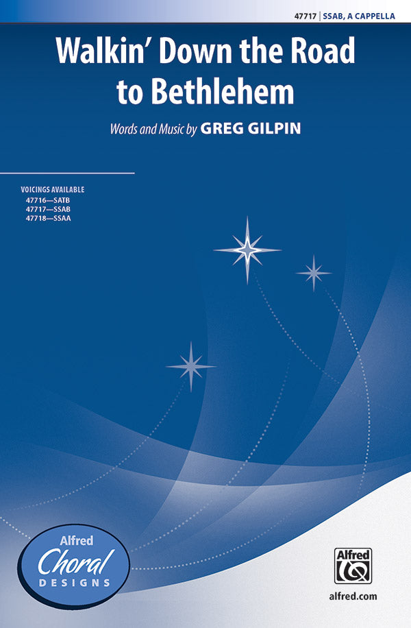 Walkin' Down the Road to Bethlehem Sheet Music Preview