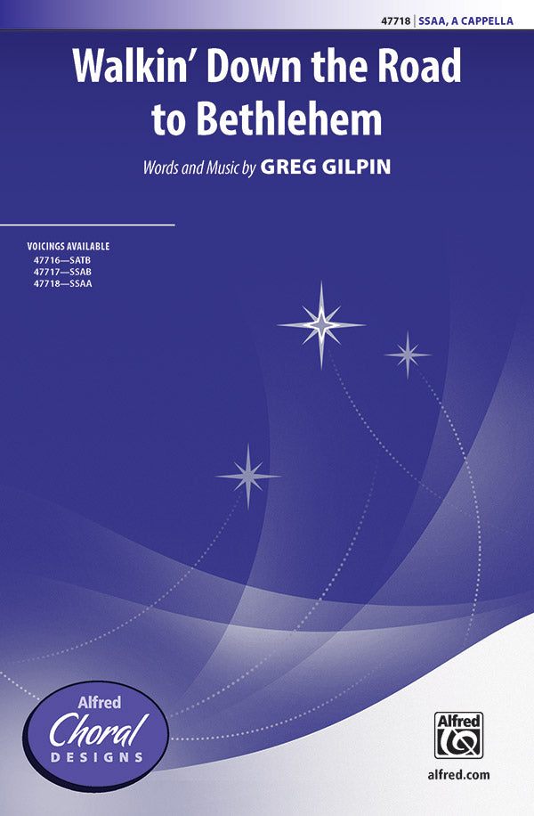 Walkin' Down the Road to Bethlehem Sheet Music Preview