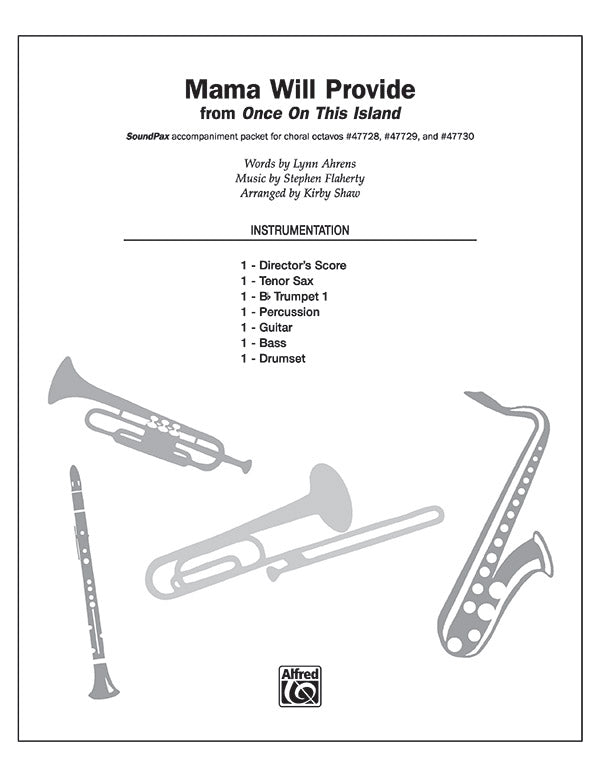 Mama Will Provide: 1st Percussion Sheet Music Preview