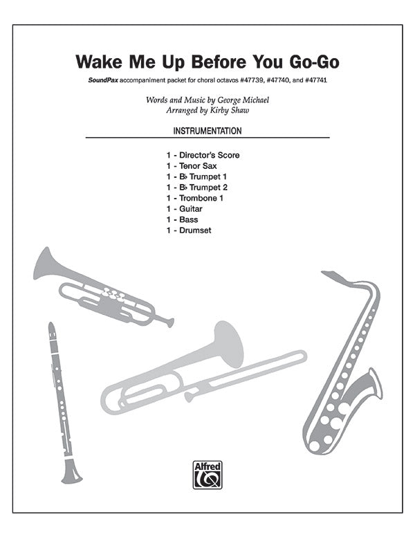 Wake Me Up Before You Go-Go: 1st B-flat Trumpet Sheet Music Preview