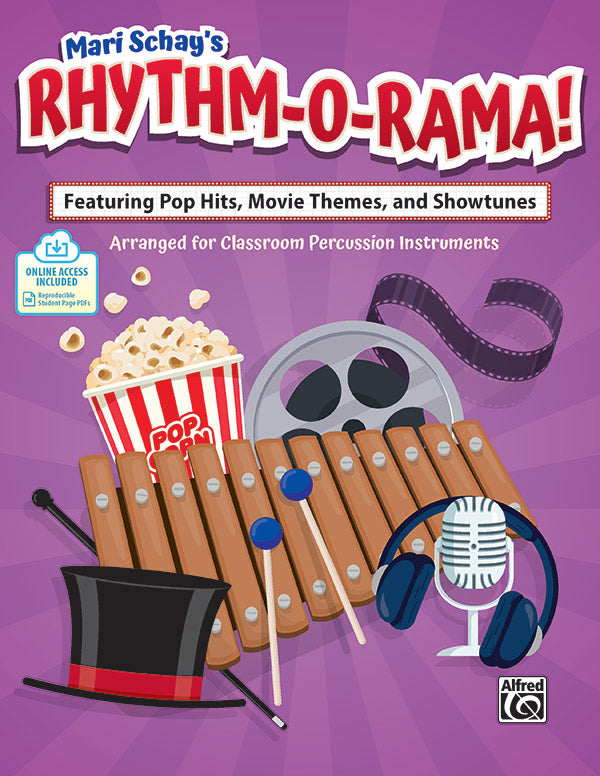 Rhythm-O-Rama!: Featuring Pop Hits, Movie Themes, and Showtunes Arranged for Classroom Percussion Instruments Sheet Music Preview