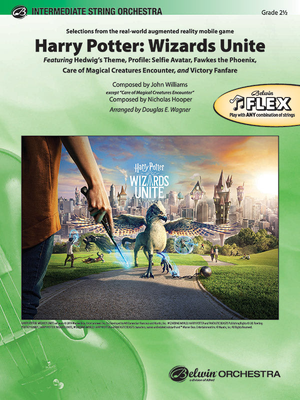 Harry Potter: Wizards Unite---Selections from the Real-World Augmented Reality Mobile Game: Cello Sheet Music Preview