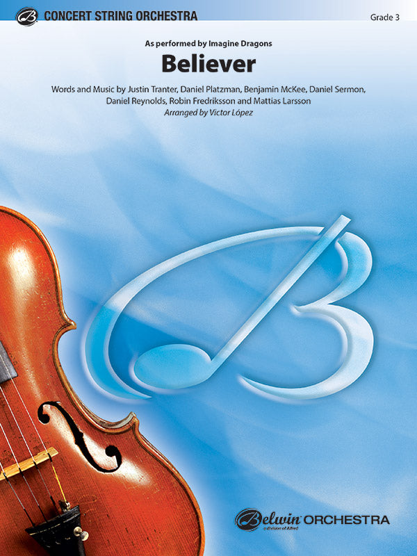 Believer: Viola Sheet Music Preview