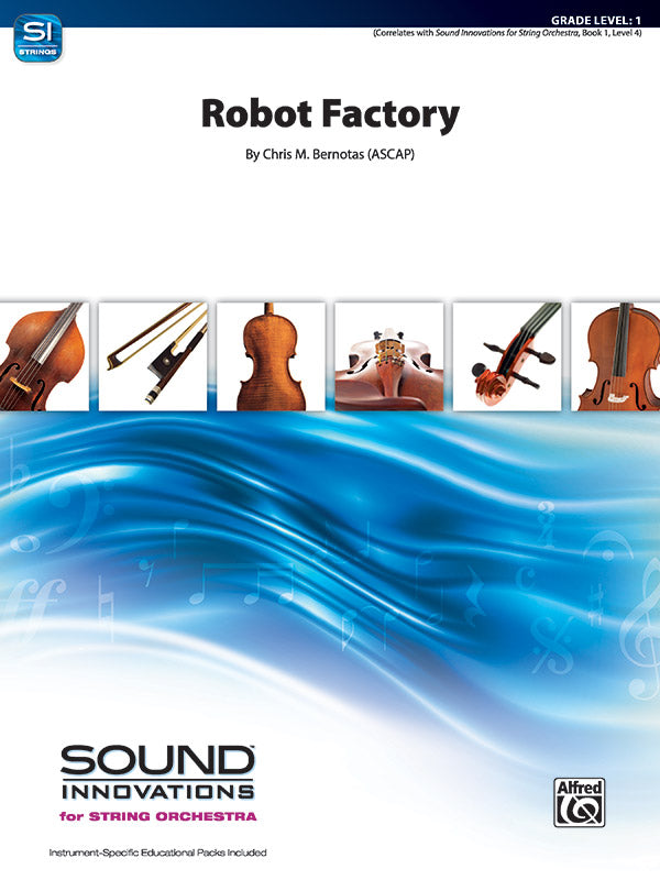 Robot Factory: Viola Educational Pack Sheet Music Preview