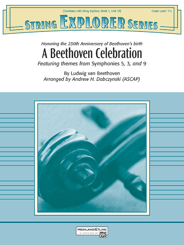 A Beethoven Celebration: String Bass Sheet Music Preview