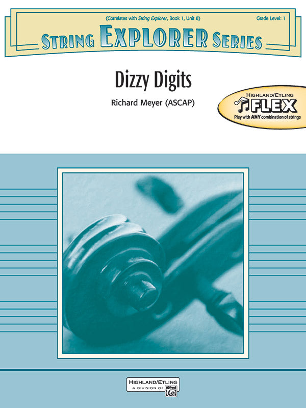 Dizzy Digits: Piano Accompaniment Sheet Music Preview
