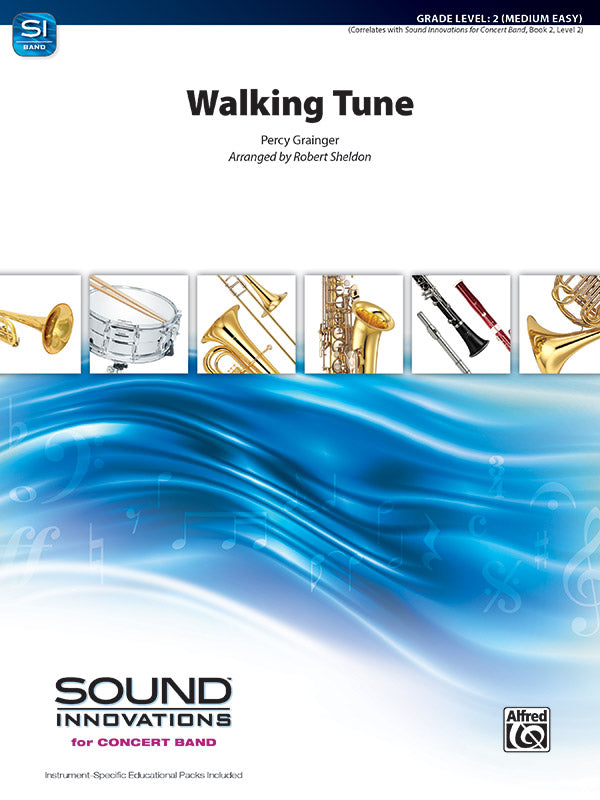 Walking Tune: 2nd E-flat Alto Saxophone Sheet Music Preview