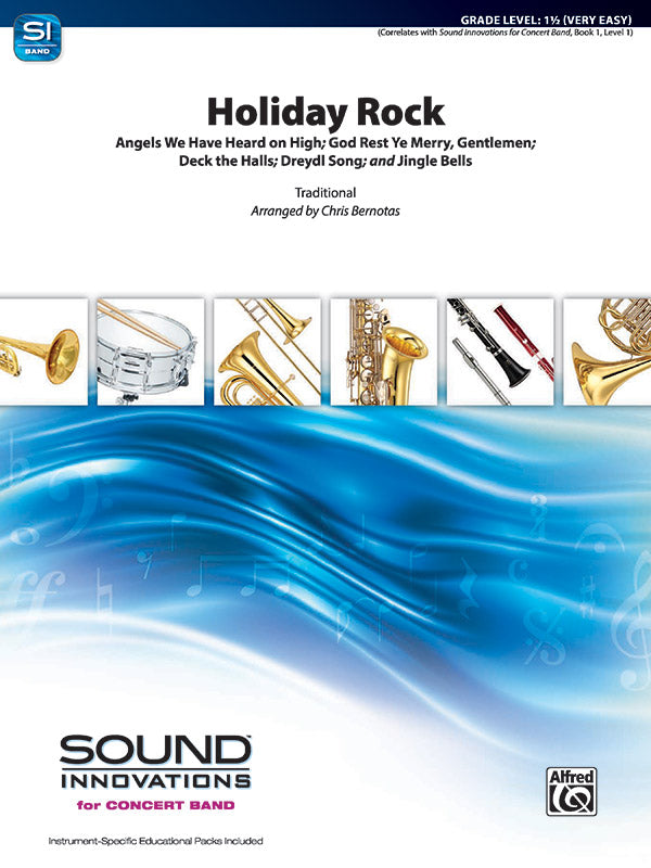 Holiday Rock: 1st B-flat Trumpet Sheet Music Preview