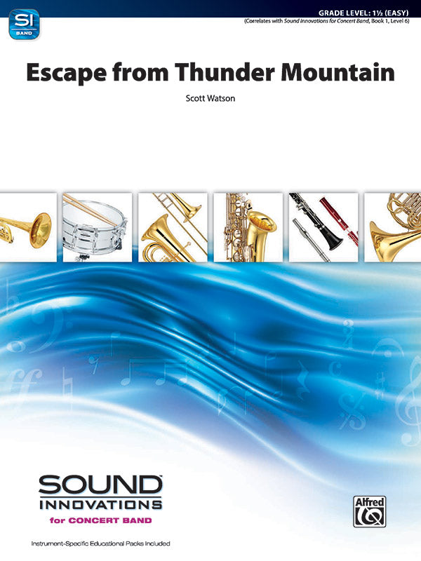 Escape from Thunder Mountain: C Educational Pack Sheet Music Preview