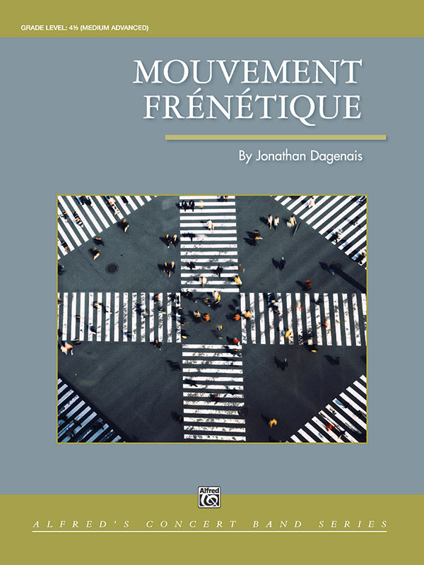 Mouvement Frénétique: E-flat Alto Saxophone Sheet Music Preview