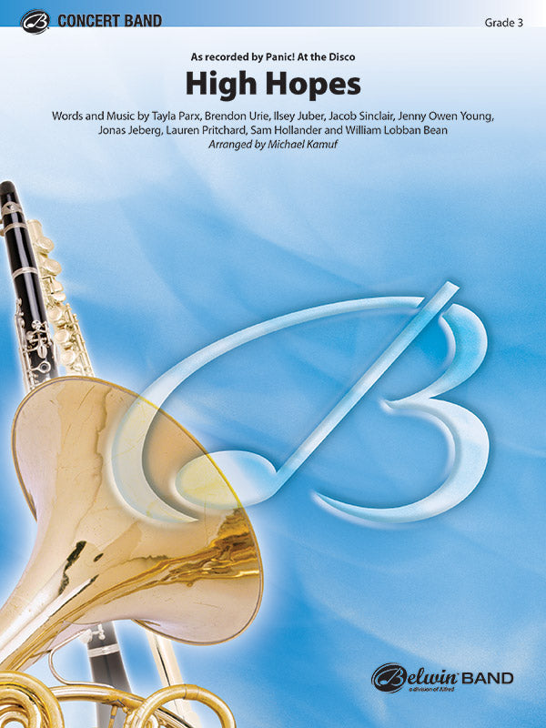 High Hopes: 2nd E-flat Alto Saxophone Sheet Music Preview