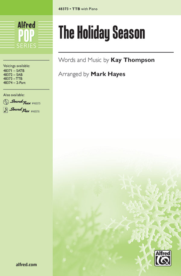 The Holiday Season Sheet Music Preview