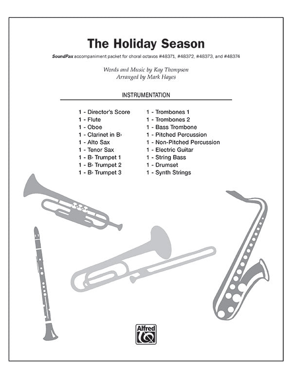 The Holiday Season: Bass Trombone Sheet Music Preview