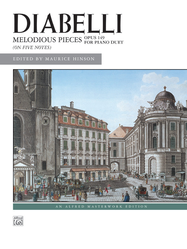 Diabelli: Melodious Pieces on Five Notes, Opus 149 Cover Image
