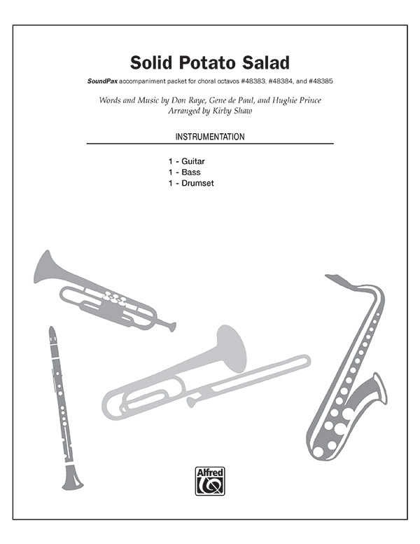 Solid Potato Salad: String Bass Sheet Music Preview