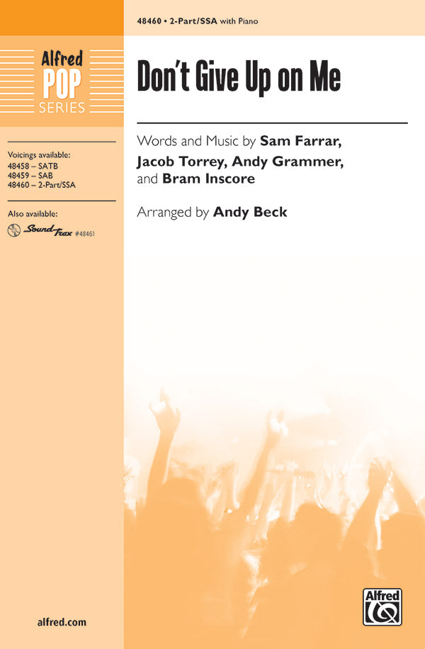 Don't Give Up on Me Sheet Music Preview