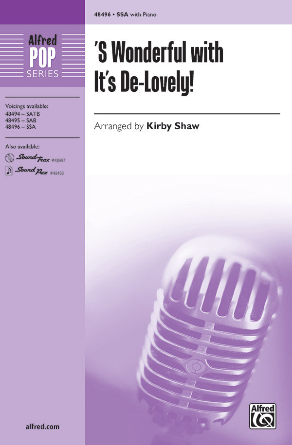 'S Wonderful with It's De-Lovely! Cover Image