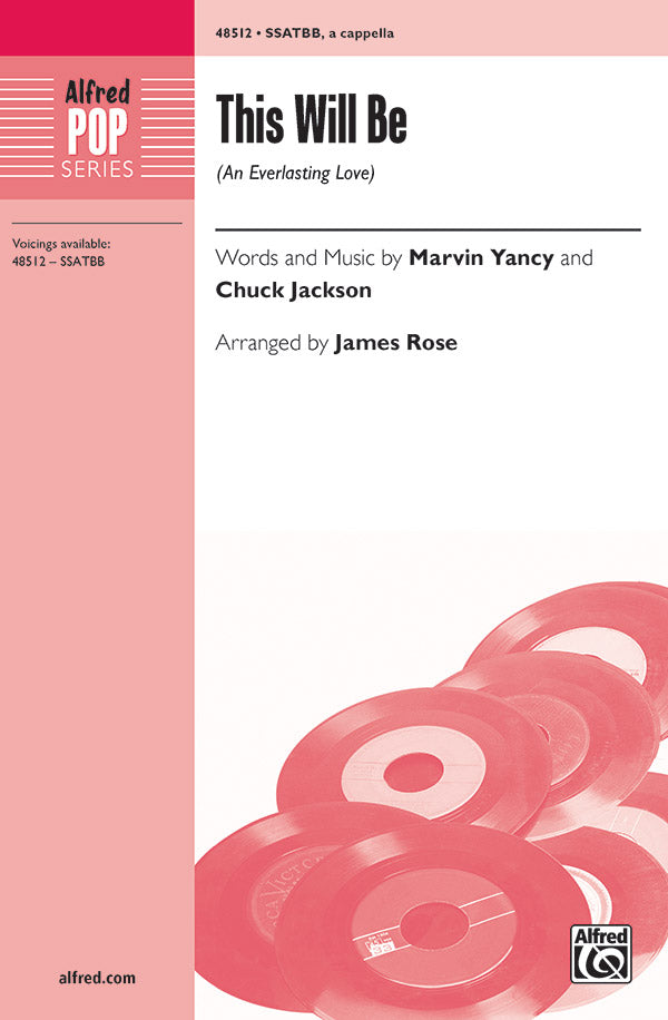 This Will Be (An Everlasting Love) Sheet Music Preview