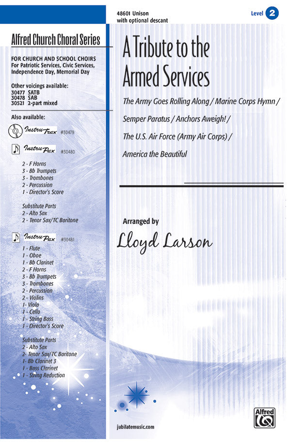 A Tribute to the Armed Services Cover Image