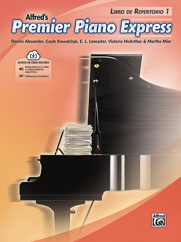 Premier Piano Express, Libro de Repertorio 1 Cover Image
