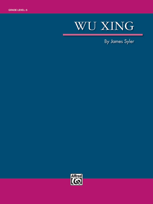 Wu Xing: 1st & 2nd E-flat Alto Saxophone Sheet Music Preview
