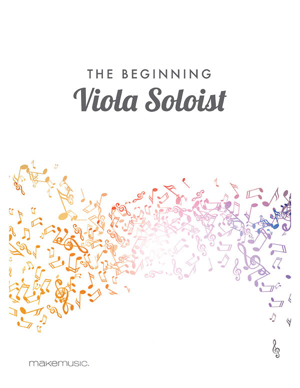 The Beginning Viola Soloist Sheet Music Preview