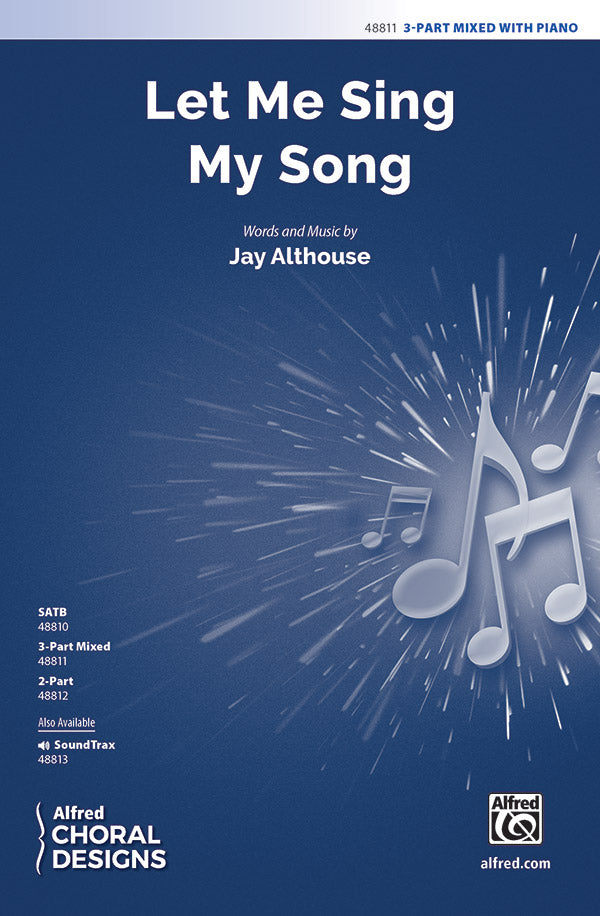 Let Me Sing My Song Sheet Music Preview