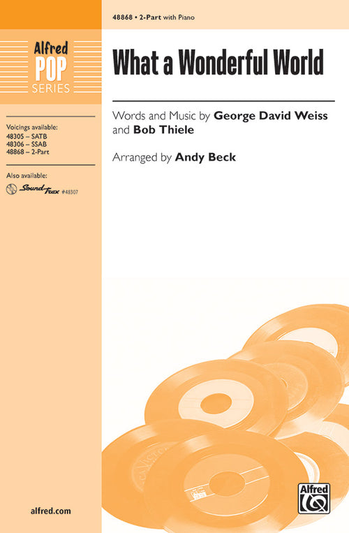 What a Wonderful World Sheet Music Preview